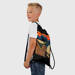 Рюкзак-мешок Крик, цвет: 3D-принт — фото 2