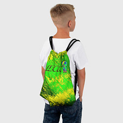 Рюкзак-мешок Brawl Stars leon, цвет: 3D-принт — фото 2
