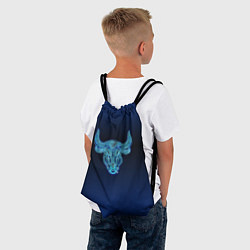 Рюкзак-мешок Знаки Зодиака Телец, цвет: 3D-принт — фото 2