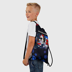 Рюкзак-мешок Space police brock, цвет: 3D-принт — фото 2
