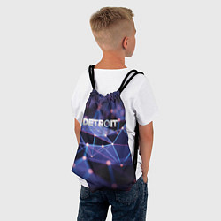 Рюкзак-мешок DETROIT:BECOME HUMAN 2019, цвет: 3D-принт — фото 2