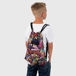 Рюкзак-мешок BRAWL STARS BIB, цвет: 3D-принт — фото 2