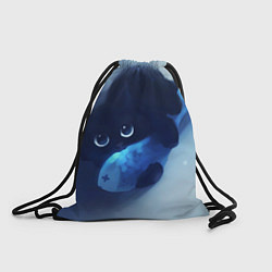 Рюкзак-мешок Аниме CAT, цвет: 3D-принт
