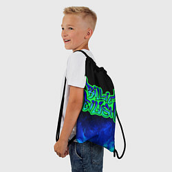 Рюкзак-мешок Билли Айлиш, цвет: 3D-принт — фото 2