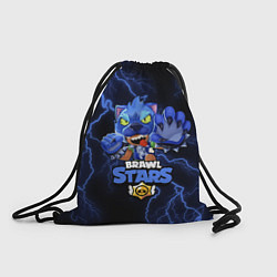 Рюкзак-мешок Brawl Stars LEON, цвет: 3D-принт
