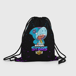 Рюкзак-мешок BRAWL STARS LEON SHARK,, цвет: 3D-принт