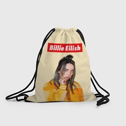 Рюкзак-мешок BILLIE EILISH, цвет: 3D-принт