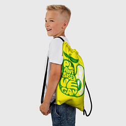 Рюкзак-мешок Веган Авокадо, цвет: 3D-принт — фото 2