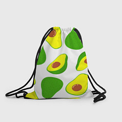 Рюкзак-мешок АВОКАДО, цвет: 3D-принт