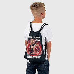 Рюкзак-мешок Muhammad Ali, цвет: 3D-принт — фото 2
