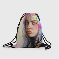 Рюкзак-мешок Billie Pinky Wave, цвет: 3D-принт