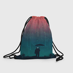 Рюкзак-мешок Космический Дождь, цвет: 3D-принт