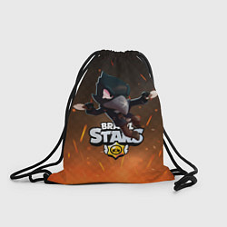 Рюкзак-мешок Brawl Stars Crow Ворон, цвет: 3D-принт