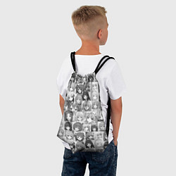 Рюкзак-мешок Аниме девушки, цвет: 3D-принт — фото 2