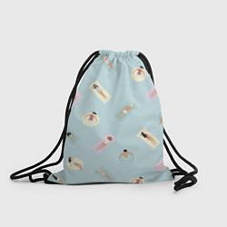 Рюкзак-мешок Пляжный сезон, цвет: 3D-принт