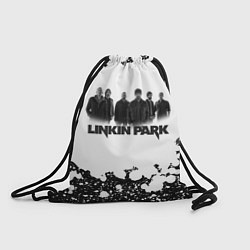 Рюкзак-мешок LINKIN PARKспина, цвет: 3D-принт