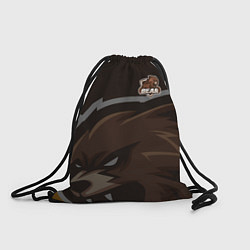 Рюкзак-мешок Форма Bear, цвет: 3D-принт