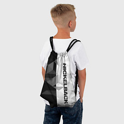 Рюкзак-мешок Nickelback, цвет: 3D-принт — фото 2