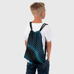 Рюкзак-мешок Плавность,, цвет: 3D-принт — фото 2