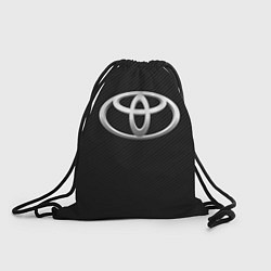 Рюкзак-мешок Toyota carbon, цвет: 3D-принт