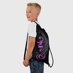 Рюкзак-мешок Purple Dragon, цвет: 3D-принт — фото 2
