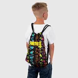 Рюкзак-мешок FORTNITE&MARSMELLO, цвет: 3D-принт — фото 2