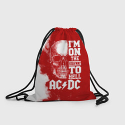 Мешок для обуви I'm on the highway to hell ACDC