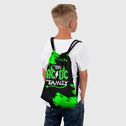 Рюкзак-мешок The ACDC famely, цвет: 3D-принт — фото 2