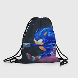 Рюкзак-мешок SONIC, цвет: 3D-принт
