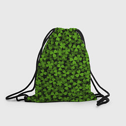 Рюкзак-мешок Клевер, цвет: 3D-принт