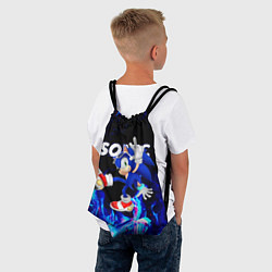 Рюкзак-мешок SONIC, цвет: 3D-принт — фото 2