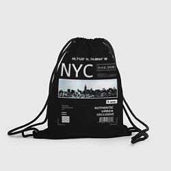 Рюкзак-мешок Off-White: NYC, цвет: 3D-принт