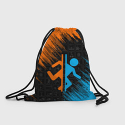 Рюкзак-мешок PORTAL 2, цвет: 3D-принт