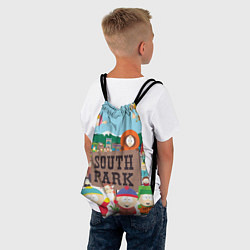 Рюкзак-мешок Южный Парк, цвет: 3D-принт — фото 2
