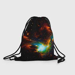 Рюкзак-мешок Галактика, цвет: 3D-принт