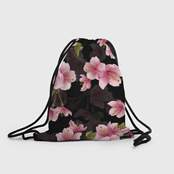 Рюкзак-мешок САКУРА ВИШНЯ, цвет: 3D-принт