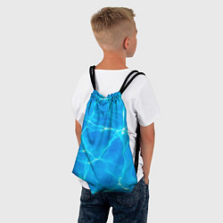 Рюкзак-мешок Вода, цвет: 3D-принт — фото 2