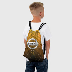 Рюкзак-мешок NISSAN, цвет: 3D-принт — фото 2