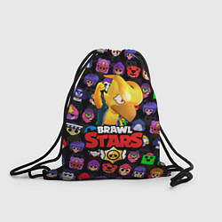 Рюкзак-мешок BRAWL STARS CROW PHOENIX, цвет: 3D-принт