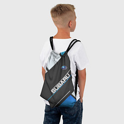 Рюкзак-мешок SUBARU, цвет: 3D-принт — фото 2