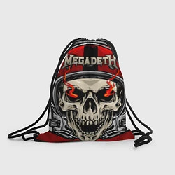 Рюкзак-мешок Megadeth, цвет: 3D-принт