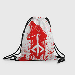Рюкзак-мешок BLOODBORNE, цвет: 3D-принт