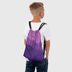 Рюкзак-мешок Пикси кристаллы, цвет: 3D-принт — фото 2