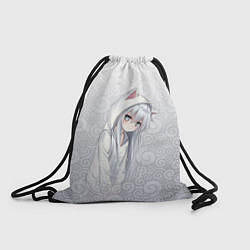 Рюкзак-мешок Cat-girl, цвет: 3D-принт