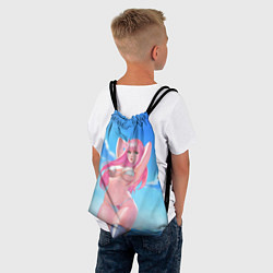 Рюкзак-мешок DARLING IN THE FRANXX, цвет: 3D-принт — фото 2