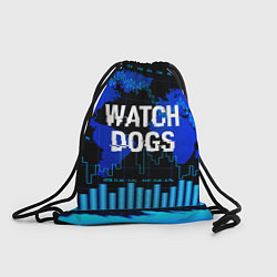 Рюкзак-мешок Watch Dogs, цвет: 3D-принт