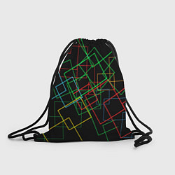 Рюкзак-мешок BACKGROUND NEON, цвет: 3D-принт