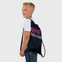 Рюкзак-мешок SUBARU STI Z, цвет: 3D-принт — фото 2