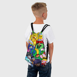 Рюкзак-мешок BRAWL STARS, цвет: 3D-принт — фото 2