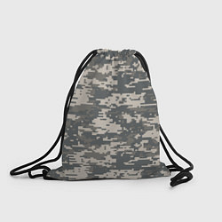 Рюкзак-мешок Цифровой камуфляж, цвет: 3D-принт